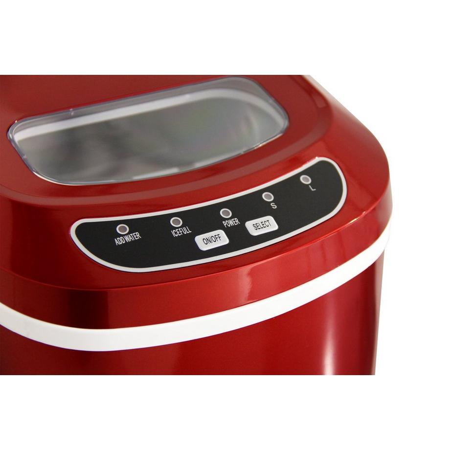 Weber Home Kibernetik EW12R Macchina per la produzione di cubetti di ghiaccio integrata/indipendente 12 kg/24h 100 W Rosso  