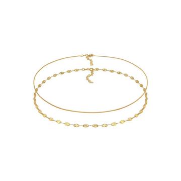 Halskette Choker Venezianer Plättchen 2Er Set