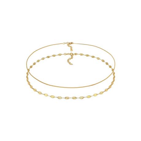 Elli  Halskette Choker Venezianer Plättchen 2Er Set 