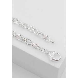 MUAU Schmuck  Collier Twisted Silber 925, 4.7mm, 50cm 