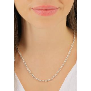 MUAU Schmuck  Collier Twisted Silber 925, 4.7mm, 50cm 