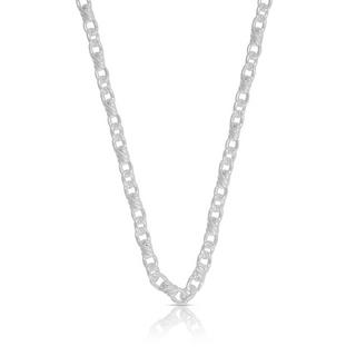 MUAU Schmuck  Collier Twisted Silber 925, 4.7mm, 50cm 