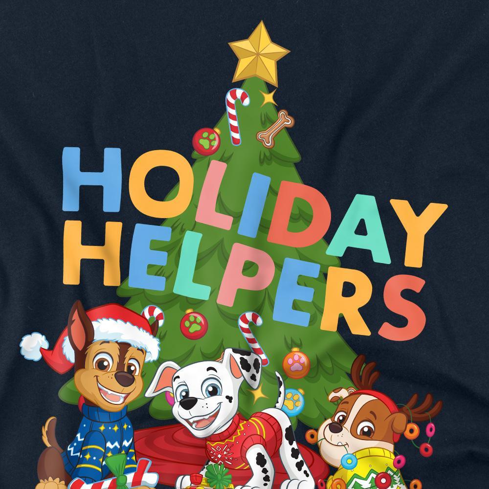 PAW PATROL Holiday Helpers T-Shirt Design Natalizio  