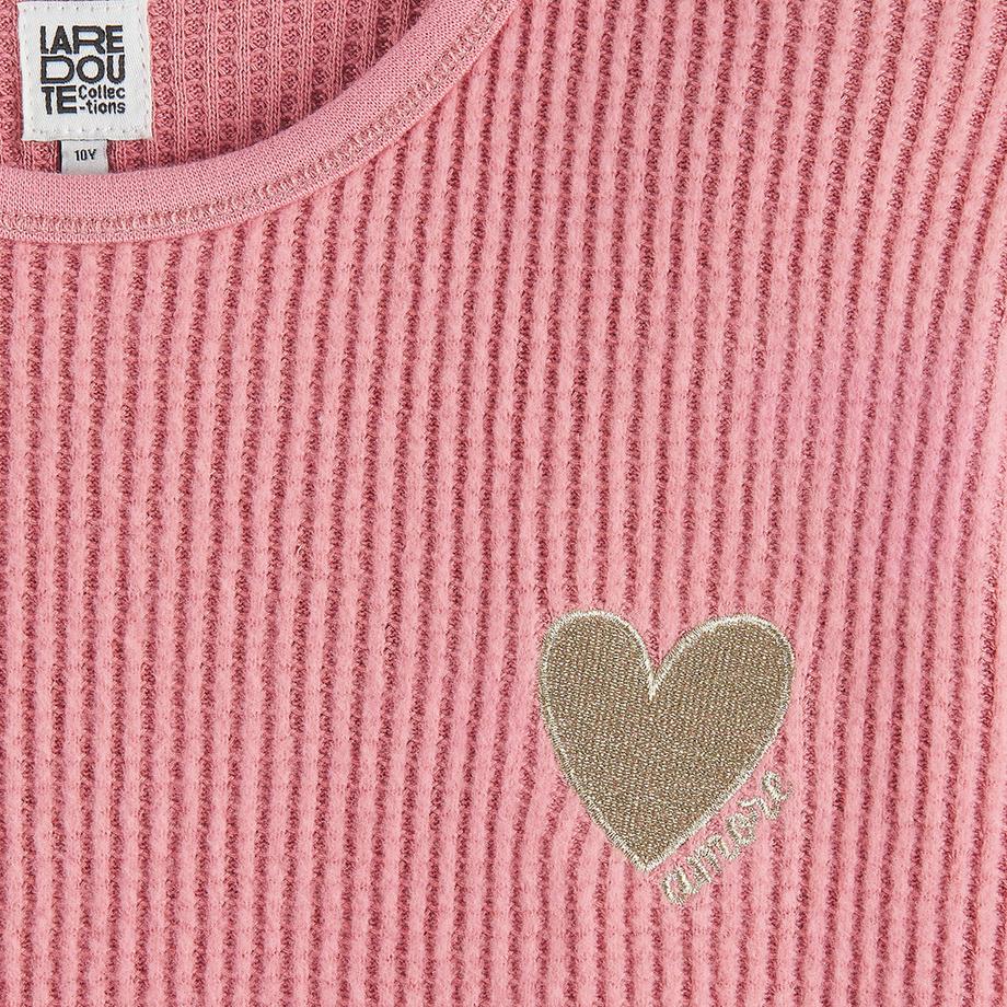 La Redoute Collections  Pyjama aus aufgerautem Waffelstoff 