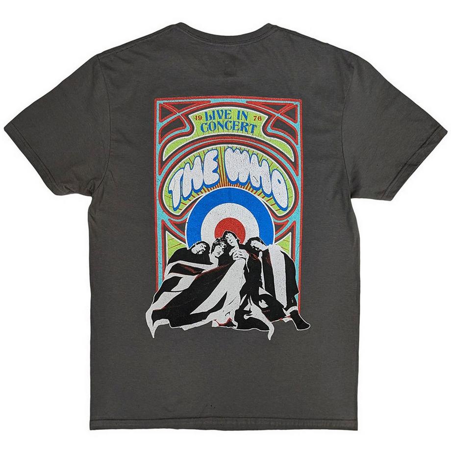 The Who T-Shirt Flag Cartoon  