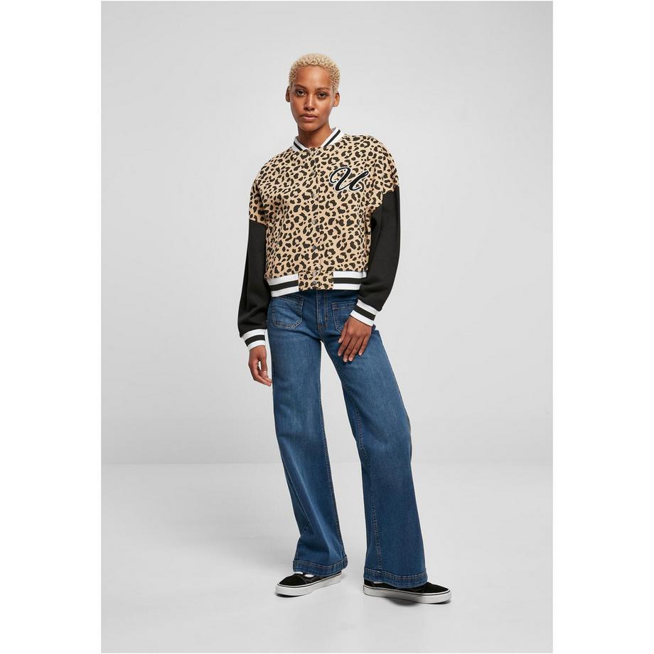 URBAN CLASSICS Giacca Oversize AOP College  