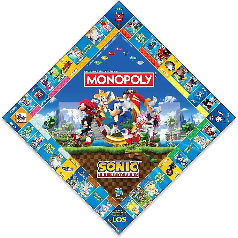 Winning Moves  Monopoly Sonic (DE) 