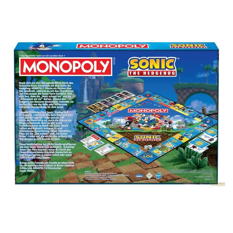 Winning Moves  Monopoly Sonic (DE) 