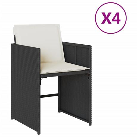 VidaXL Gartenstuhl poly-rattan  