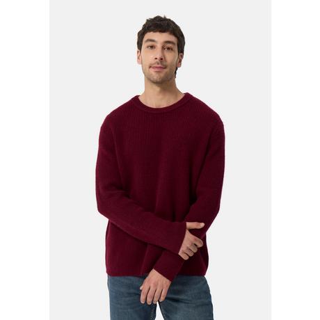 CASH-MERE.CH  Grobgestrickter Wolle Kaschmir Rundhals Pullover 