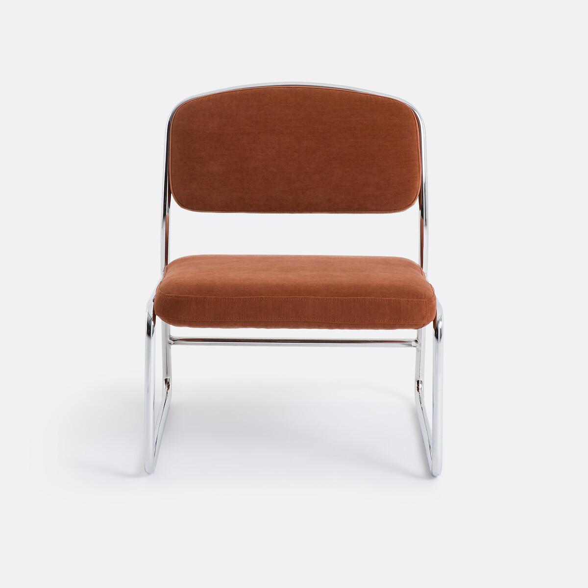 La Redoute Intérieurs Sessel aus Chrom und Stoff  