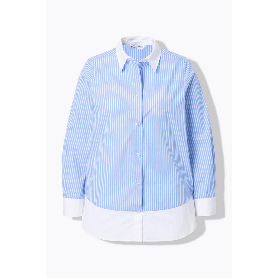 Studio Untold Chemisier Rayures Effet Superposition Manches Longues  