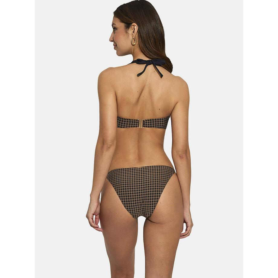 Selmark Corfu Bas de maillot slip de bain taille basse à nouettes  