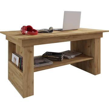 Table basse en bois Kobila réglable en hauteur extensible