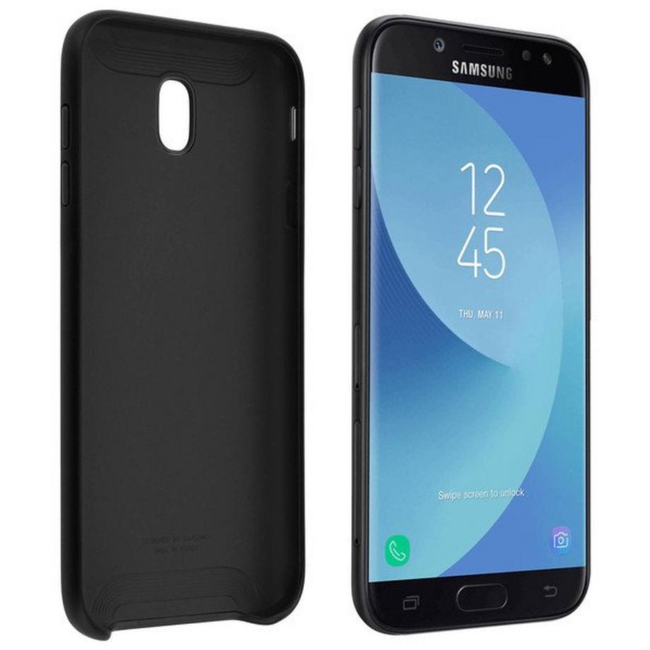 SAMSUNG  Galaxy J7 2017 Dual Layer Cover Schwarz 