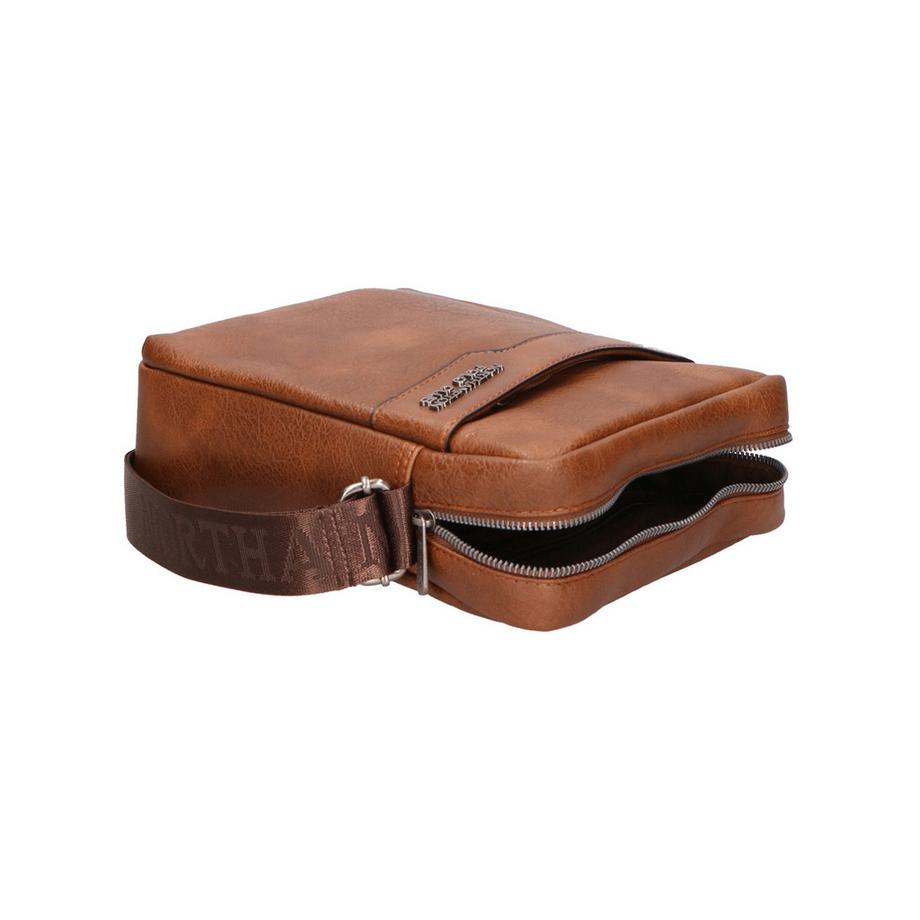 Northampton Polo Club Sac Bandoulière Messenger en Cuir PU à Compartiment Unique  