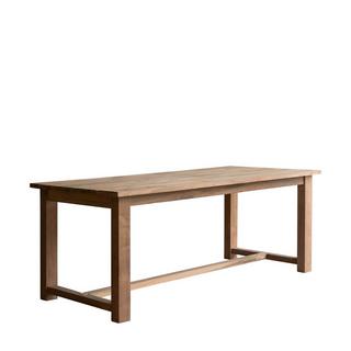 Tikamoon Gartentisch aus massivem, recyceltem Teakholz, 6-8 Pers. Teresa  