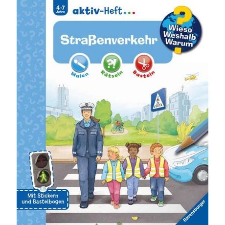 Ravensburger  Wieso? Weshalb? Warum? aktiv-Heft Strassenverkehr 