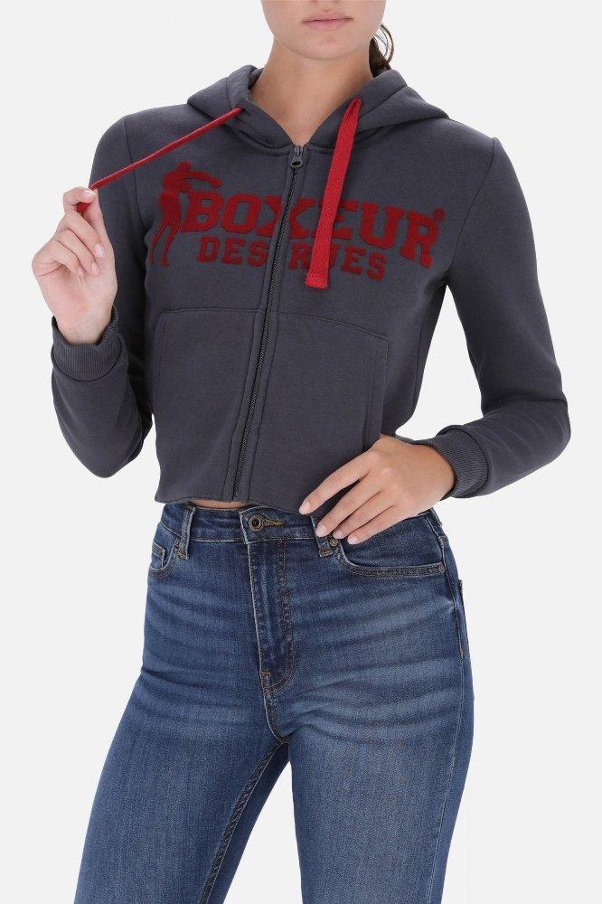 BOXEUR DES RUES  Sweatshirt zippé 