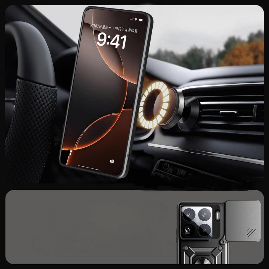 Cover-Discount  Xiaomi 15 Pro - Coque Armor avec kickstand 