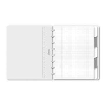 ADOC Notizheft Pap-Ex A5 3044.201 kariert transparent