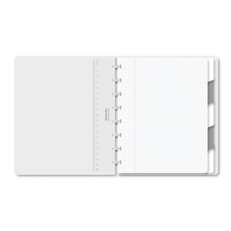 ADOC ADOC Notizheft Pap-Ex A5 3044.201 kariert transparent  