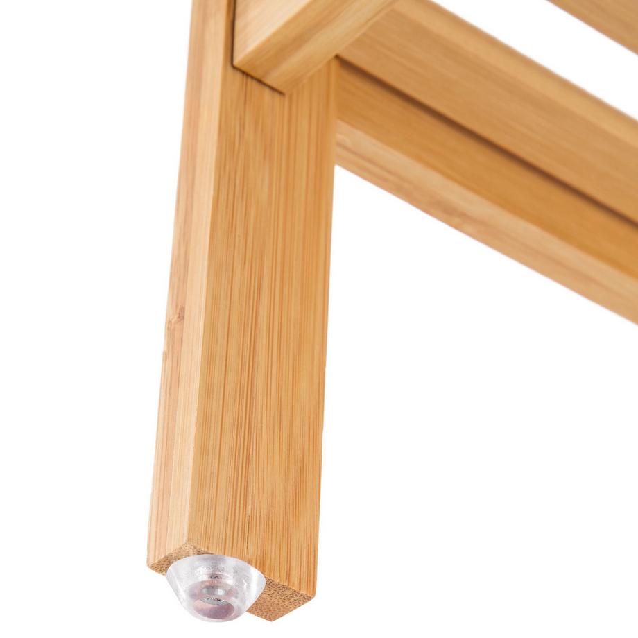 Tectake Badregal Cornelia aus Bambus mit 4 Ebenen  