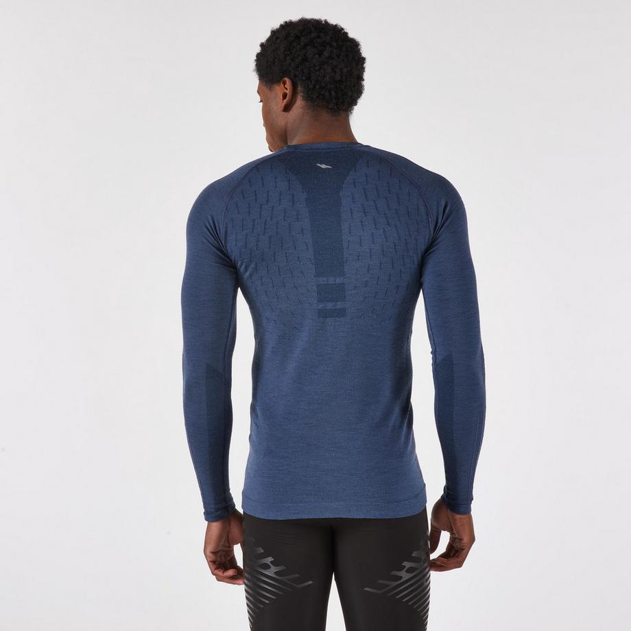 KIPRUN  Laufshirt langarm Merino 