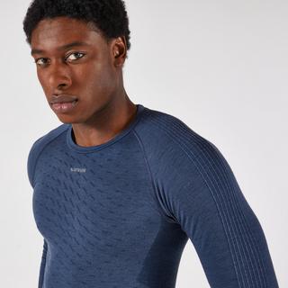 KIPRUN  T-shirt de running manches longues mérinos 