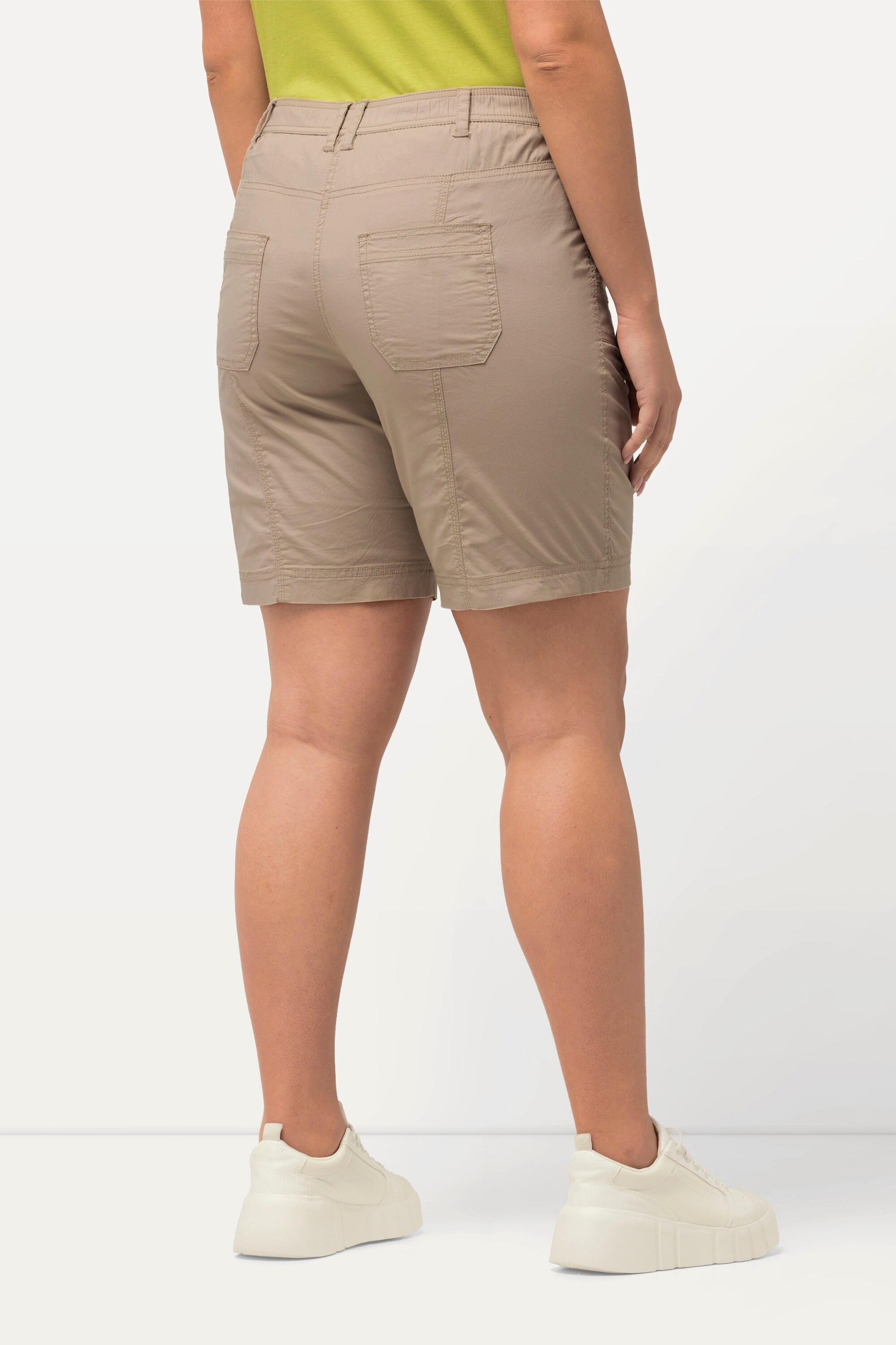 Ulla Popken  Bermuda style cargo 4 poches, taille confortable 