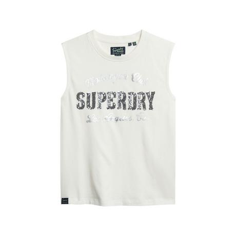 Superdry  eng aniegendes tanktop archiv fantasie damen 