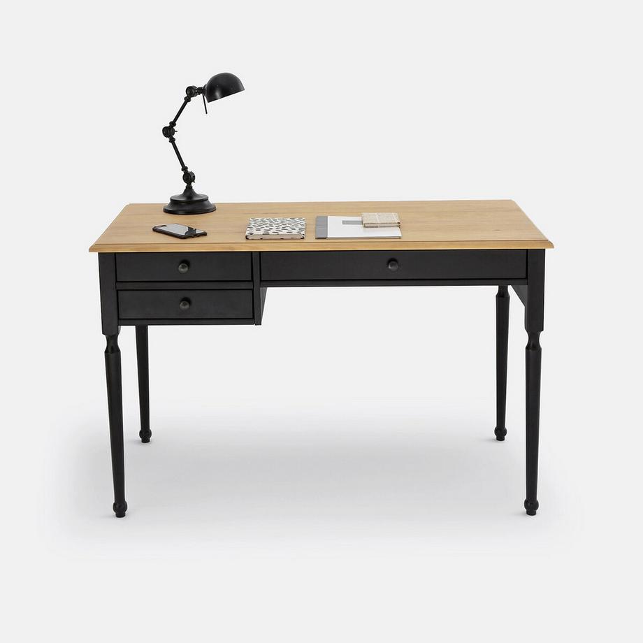 La Redoute Intérieurs Bureau pin massif et MDF  