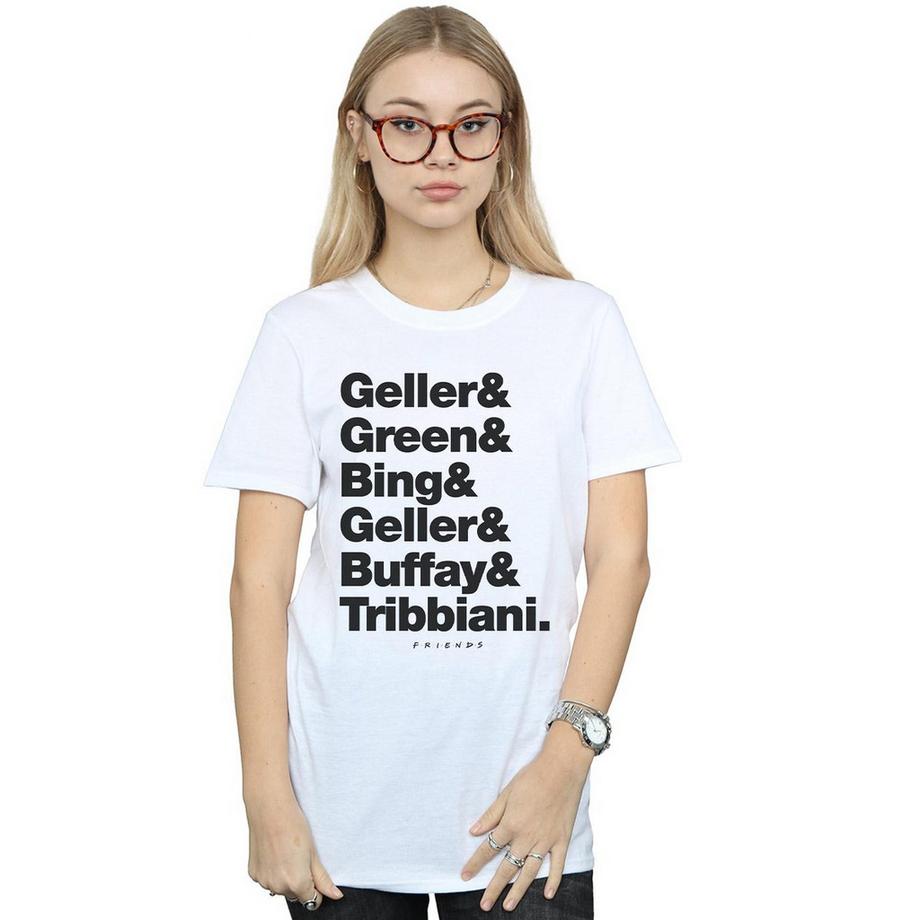 Friends Geller Green Bing Buffay Tribbiani T-Shirt  
