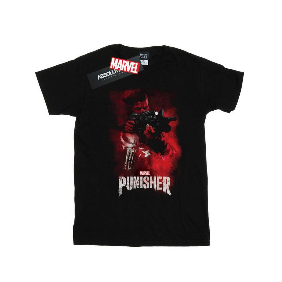 The Punisher TV Series Red Smoke TShirt