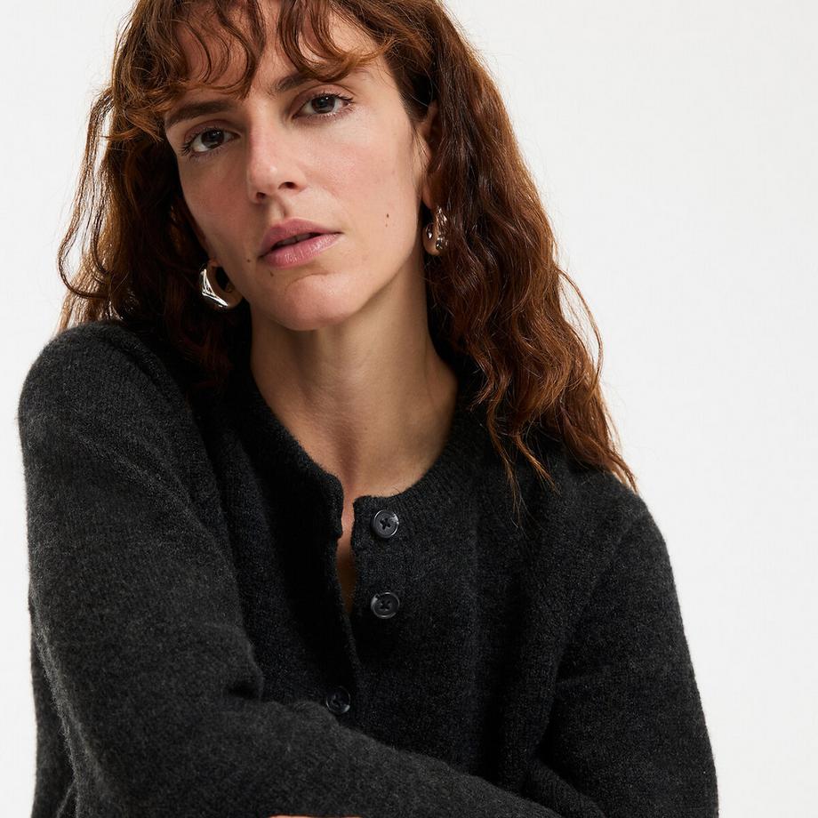 La Redoute Collections Cardigan Girocollo  