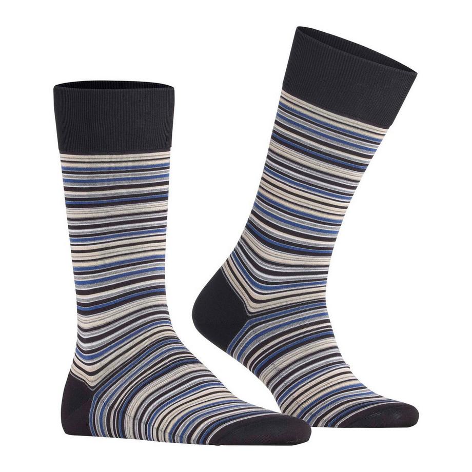 FALKE Microblock Gestreifte Socken  
