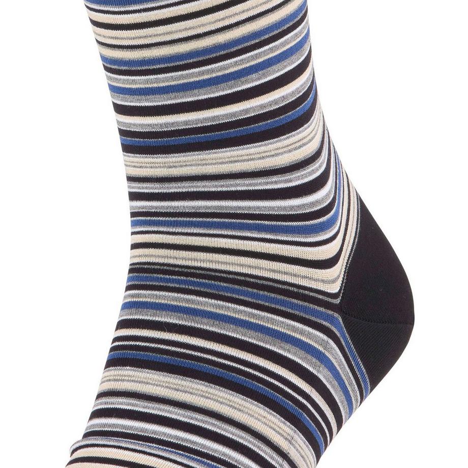 FALKE Microblock Gestreifte Socken  