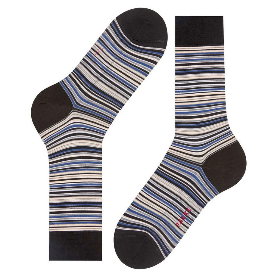 FALKE Microblock Gestreifte Socken  