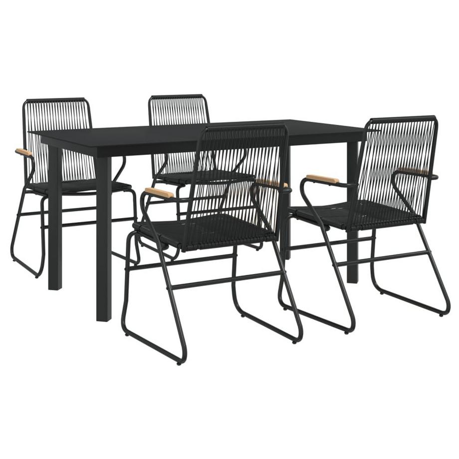 VidaXL set da pranzo da giardino  