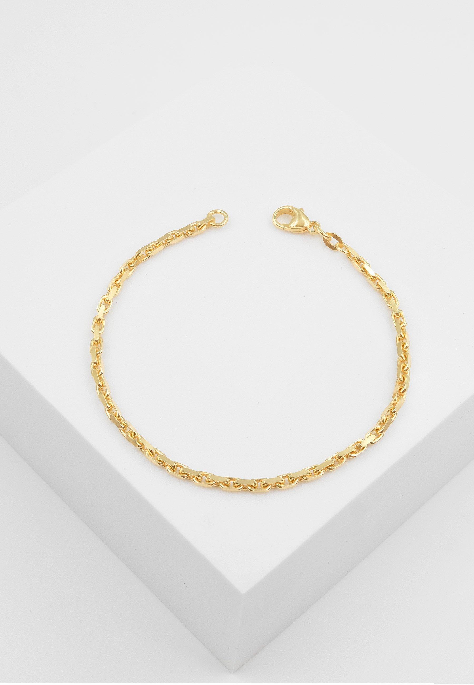 MUAU Schmuck  Bracelet Anker Gelbgold 750, 2.6mm, 21cm 