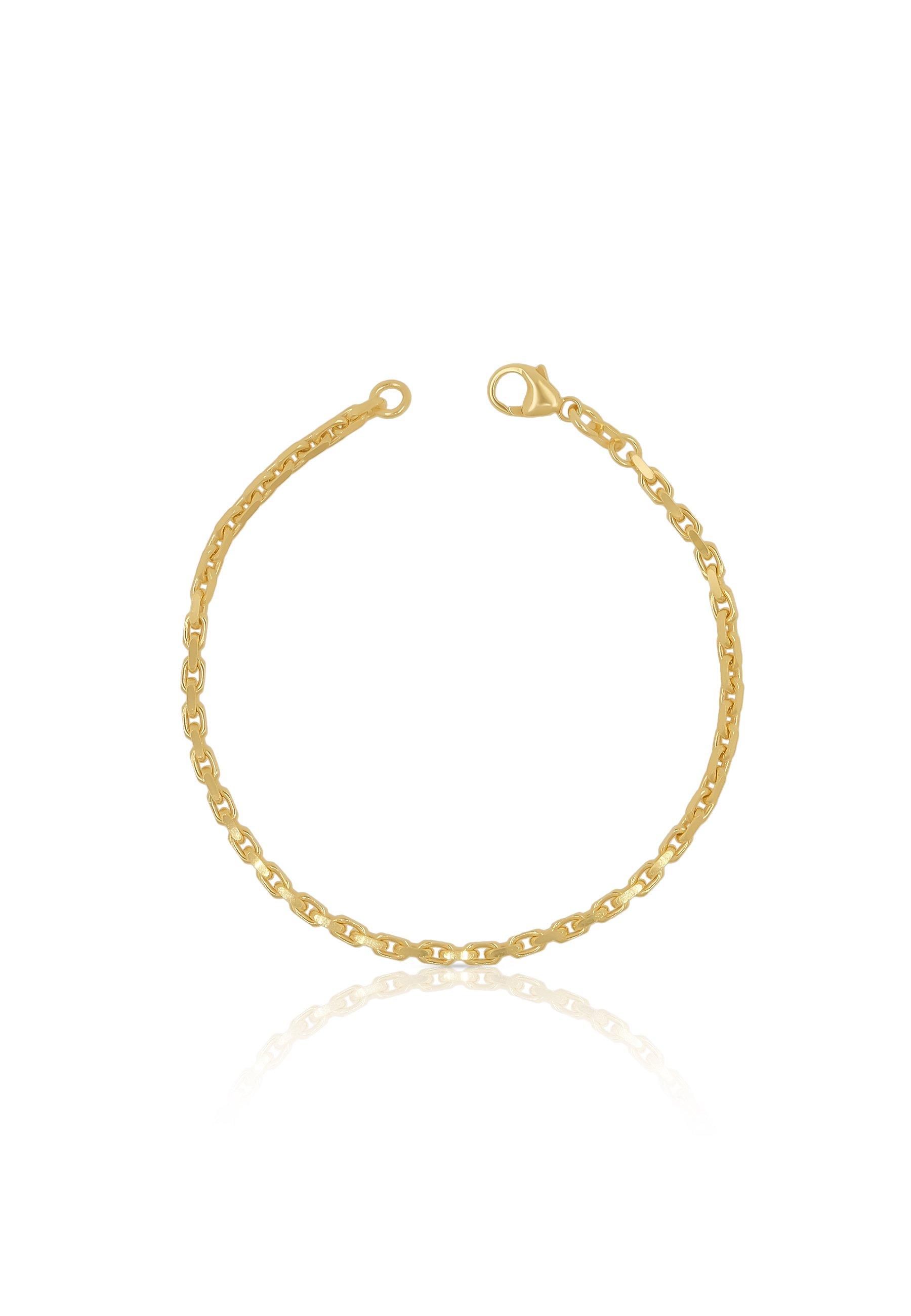 MUAU Schmuck  Bracelet Anker Gelbgold 750, 2.6mm, 21cm 