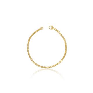 MUAU Schmuck  Bracelet Anker Gelbgold 750, 2.6mm, 21cm 