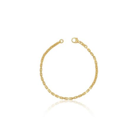 MUAU Schmuck  Bracelet Anker Gelbgold 750, 2.6mm, 21cm 