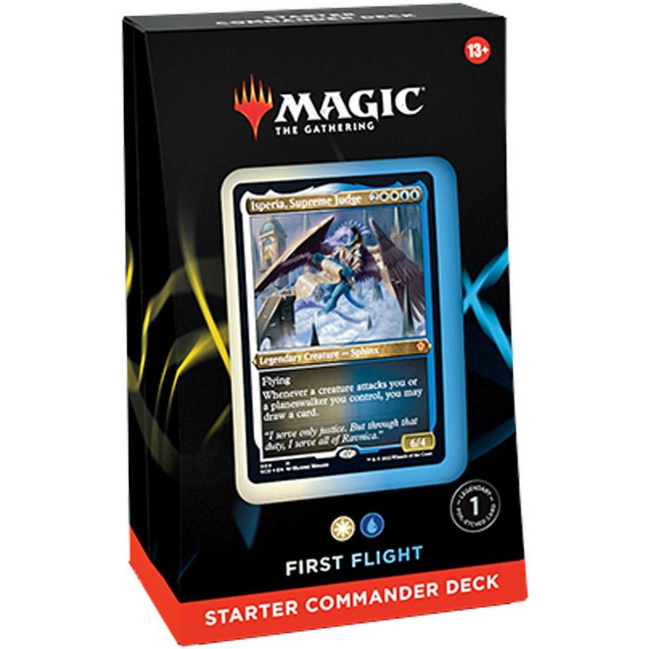 Wizards of the Coast  Evergreen Starter Commander Deck First Flight 2022 - Magic the Gathering - EN 