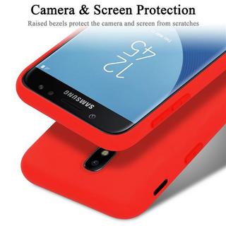 Cadorabo  Housse compatible avec Samsung Galaxy J7 2017 - Coque de protection en silicone TPU flexible 