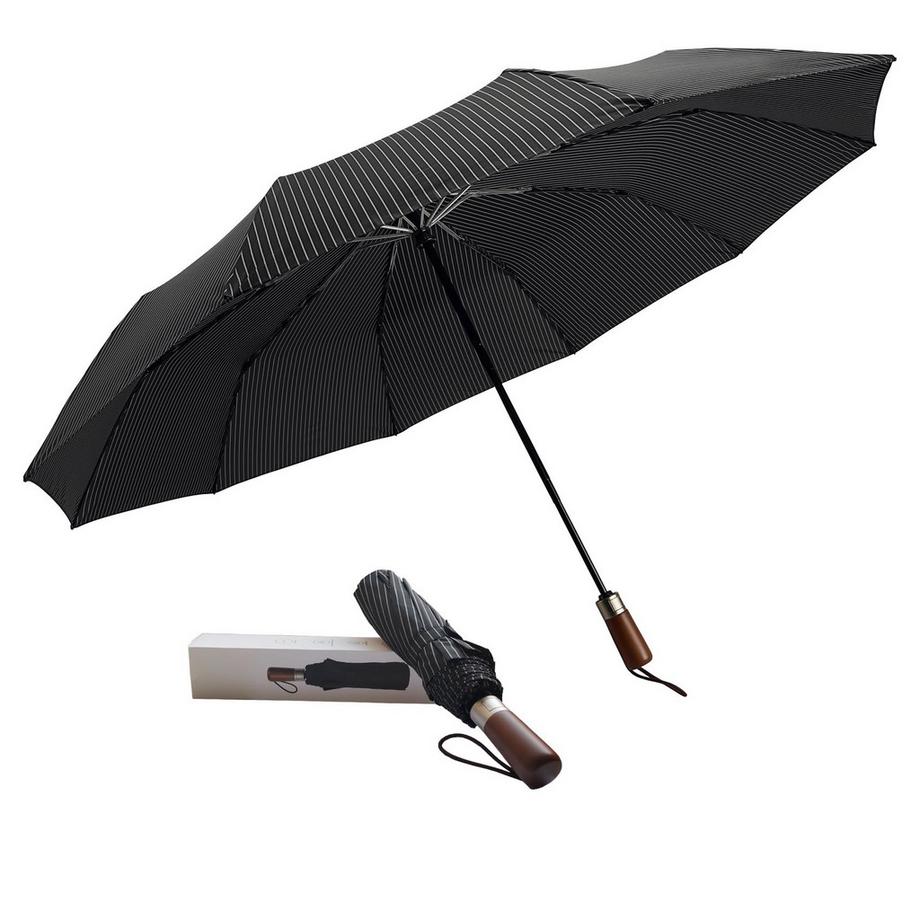 Parapluie grand tempête 2 personnes voyage parapluie de poche coupe-vent parapluie automatique ouverture-fermeture