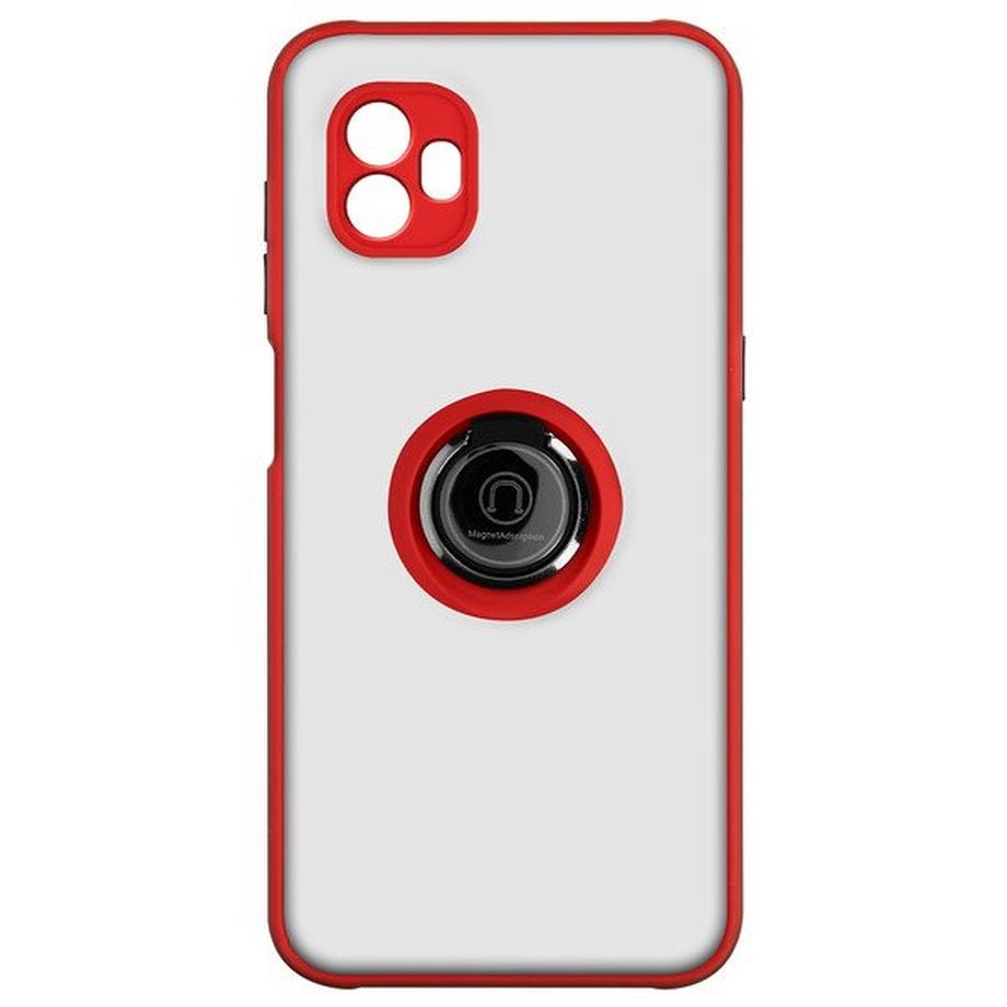 Avizar  Ring-Hülle für Samsung Xcover 6 Pro Rot 