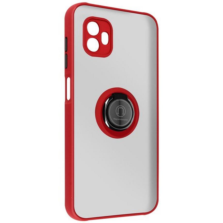 Avizar  Ring-Hülle für Samsung Xcover 6 Pro Rot 