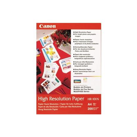 Canon  CANON Papier High Resol. 105g A4 HR101A4 Bubble-Jet 200 Blatt 