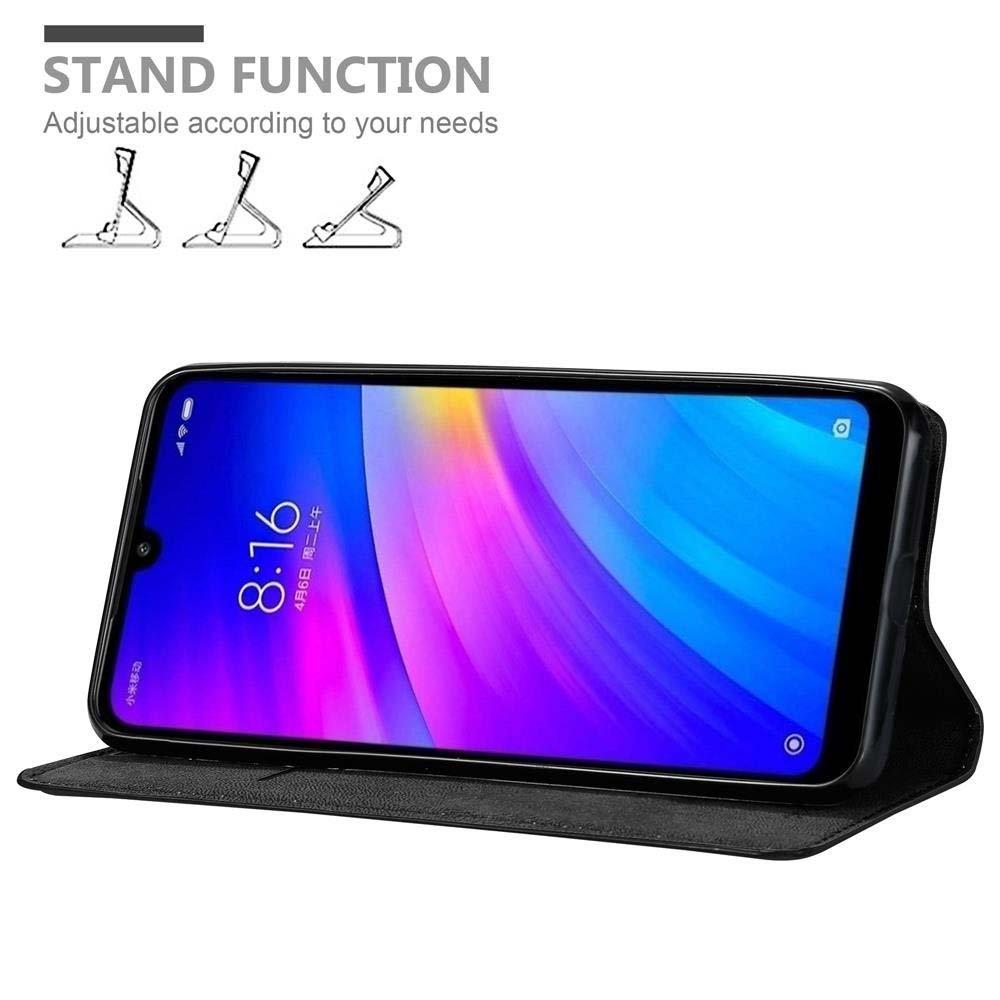 Cadorabo  Housse compatible avec Xiaomi RedMi 7 - Coque de protection avec fermeture magnétique, fonction de support et compartiment pour carte 